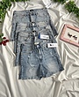 شورتک جین کم زاپ h&m
